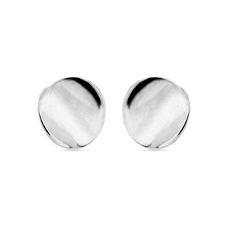 Pendientes de Plata de Ley 925 acabados en rodio - Essential-gris