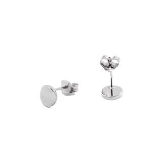 Pendientes de Plata de Ley 925 acabados en rodio - Essential-gris