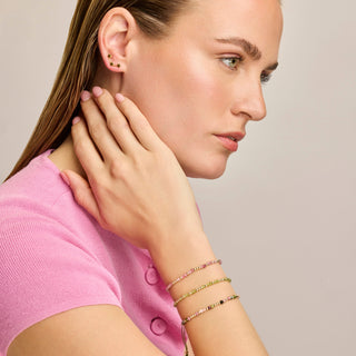 Pendientes de Plata de Ley 925 acabados en oro amarillo 18K - Essential-amarillo