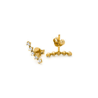 Pendientes Sias Plata de Ley 925-blanco