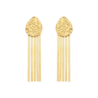 Pendientes acabado en oro amarillo 18k - Belol-amarillo
