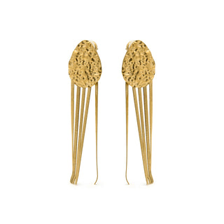 Pendientes acabado en oro amarillo 18k - Belol-amarillo