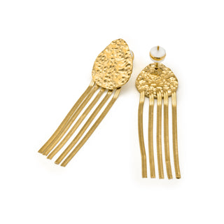 Pendientes acabado en oro amarillo 18k - Belol-amarillo