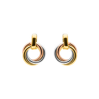 Pendientes acabado en oro amarillo 18k - Zenrah-amarillo
