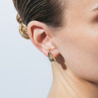 Pendientes acabado en oro amarillo 18k - Nebald-amarillo
