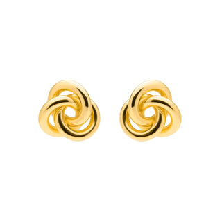 Pendientes acabado en oro amarillo 18k - Atoe-amarillo