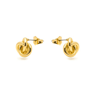 Pendientes acabado en oro amarillo 18k - Atoe-amarillo