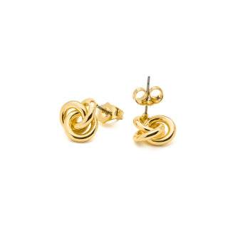 Pendientes acabado en oro amarillo 18k - Atoe-amarillo