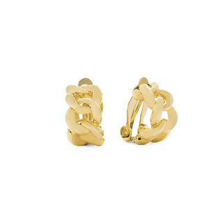 Pendientes acabados en oro amarillo 18K - Dabbahu-amarillo