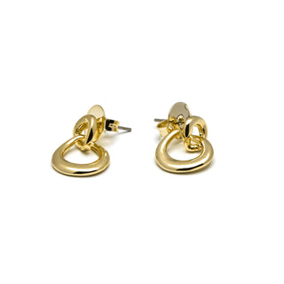 Pendientes acabados en oro amarillo 18K - Jomo-amarillo