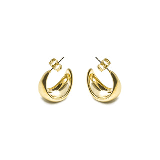 Pendientes acabados en oro amarillo 18K - Elfay-amarillo