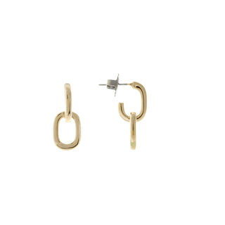 Pendientes acabados en oro amarillo 18K - Khihu-amarillo