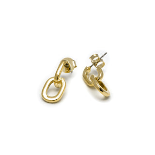Pendientes acabados en oro amarillo 18K - Khihu-amarillo