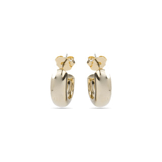 Pendientes de 18,5mm de diámetro acabado Oro Amarillo 18K - Dalra-amarillo