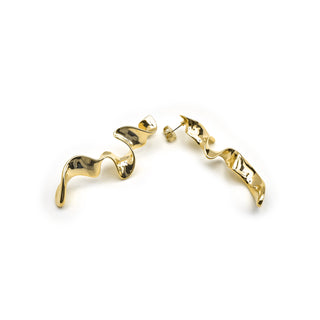 Pendientes acabado oro 18k - Triyie-amarillo