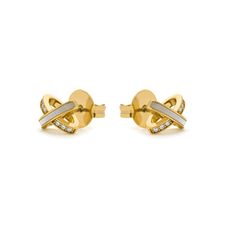 Pendientes acabado en oro amarillo 18k - Fimi-amarillo