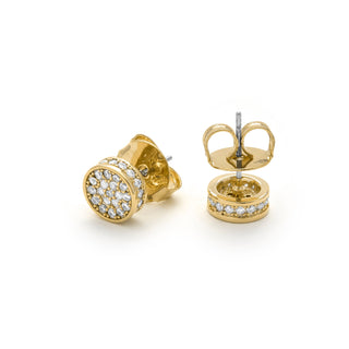 Pendientes acabado en oro amarillo 18k - Rounvi-amarillo