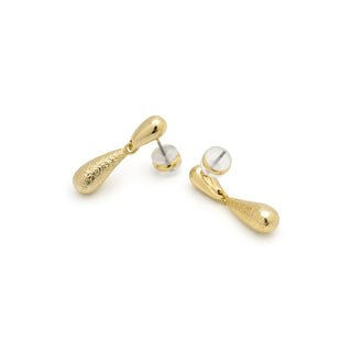 Pendientes acabado en oro amarillo de 18k - Hanit-DORADO