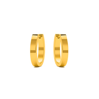 Pendientes acabado oro 18K - Firax-amarillo