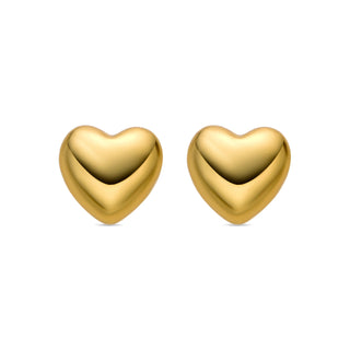 Pendientes acabado oro 18k - Hazain-amarillo