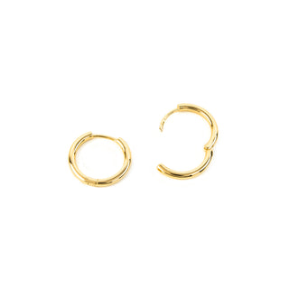 Pendientes acabado oro 18k - Thibu-amarillo