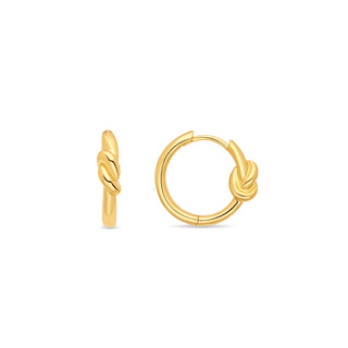 Pendientes acabado en oro amarillo de 18k - Irado-Dorado