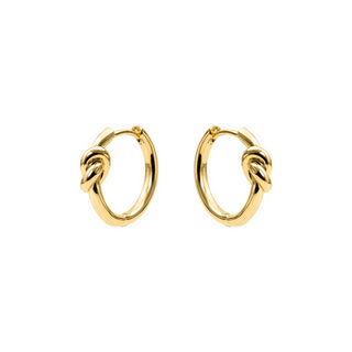 Pendientes acabado en oro amarillo de 18k - Irado-Dorado