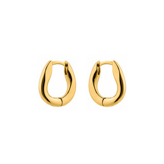 Pendientes acabado en oro amarillo de 18k - Aelen-Dorado