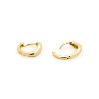 Pendientes acabado en oro amarillo de 18k - Lanwise-Dorado