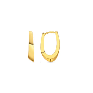 Pendientes acabado en oro amarillo de 18k - Beriol-Dorado