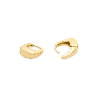 Pendientes acabado en oro amarillo de 18k - Lithran-Dorado