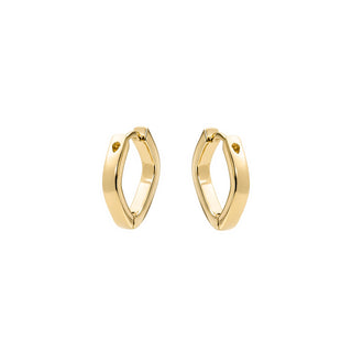 Pendientes acabado en oro amarillo de 18k - Idrial-Dorado