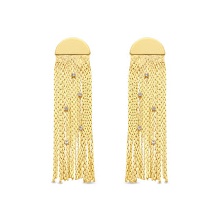 Pendientes Edhelya acabado oro amarillo 18k - Edhelya-AMARILLO