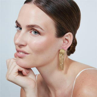 Pendientes Edhelya acabado oro amarillo 18k - Edhelya-AMARILLO