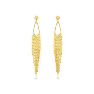 Pendientes Gorriel acabado oro amarillo 18k - Gorriel-AMARILLO