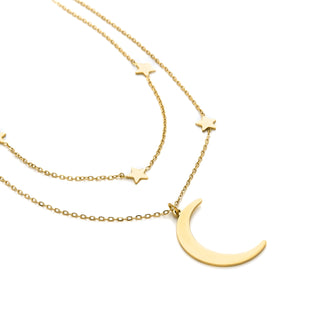 Collar acabado en oro amarillo 18K - Monil-amarillo
