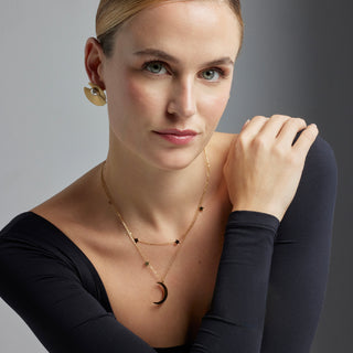 Collar acabado en oro amarillo 18K - Monil-amarillo