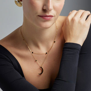 Collar acabado en oro amarillo 18K - Monil-amarillo