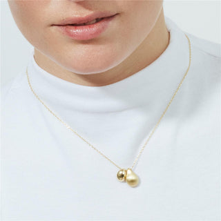 Collar acabado en oro amarillo de 18k - Saumet-Dorado