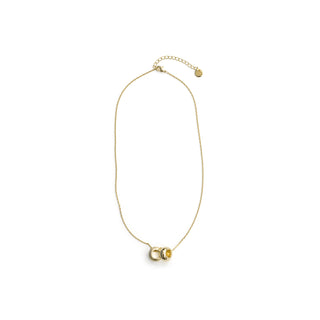 Collar acabado en oro amarillo de 18k - Jiola-Dorado