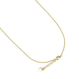 Collar de Cristal Morado acabado en oro amarillo de 18k - Sionu-Plateado