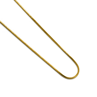 Collar de 45cm acabado en Oro Amarillo de 18K - Nesil-amarillo