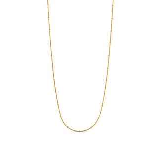 Collar de 45cm acabado en Oro Amarillo de 18K - Thapai-amarillo