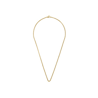 Collar de 45cm acabado en Oro Amarillo de 18k - Akido-amarillo