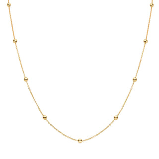 Collar acabado en oro amarillo 18K - Liydat-amarillo