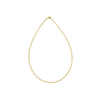 Collar de 46cm acabado en Oro Amarillo de 18k - Nui-amarillo
