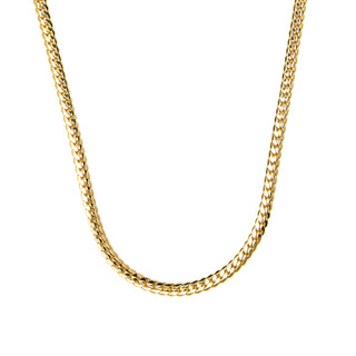 Collar de 47cm acabado en Oro Amarillo de 18k - Nanja-amarillo