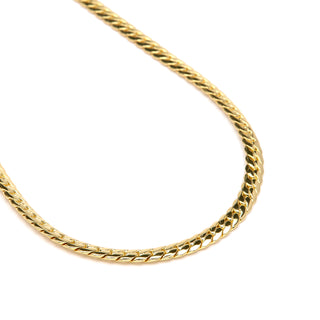 Collar de 47cm acabado en Oro Amarillo de 18k - Nanja-amarillo