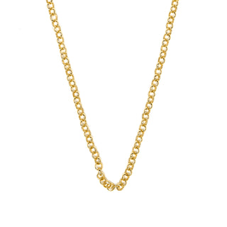 Collar de 50cm acabado en Oro Amarillo de 18k - Lakbra-amarillo