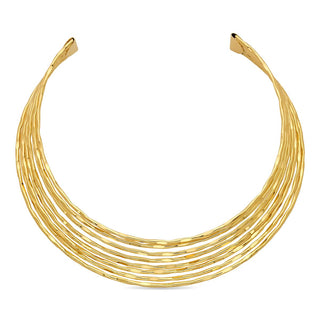 Collar acabado en oro amarillo de 18k - Kaku-Dorado